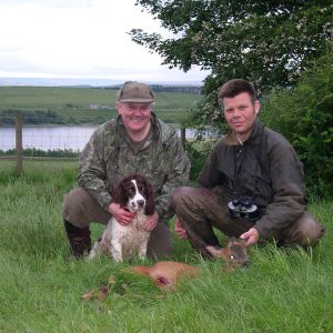 Jon, hunter & dog